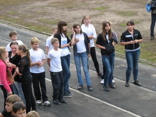 28 сентября 2011г. учащиеся гимназии приняли активное участие в спортивном празднике Волжского района в рамках Олимпийской недели бега.